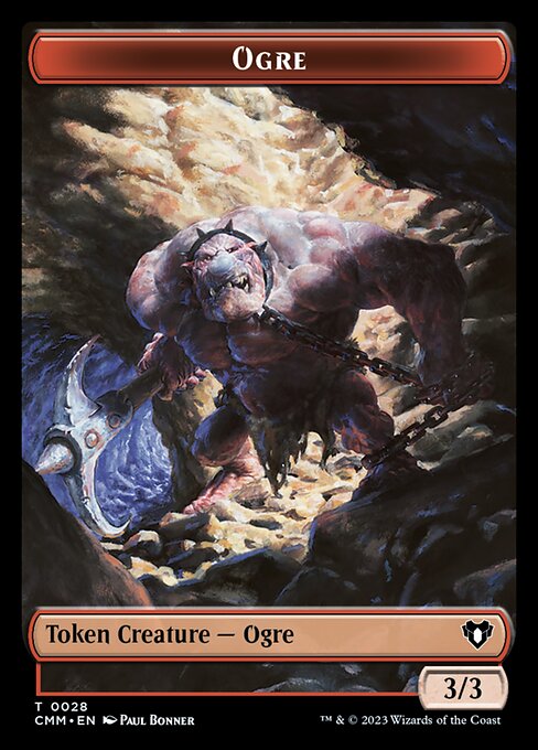 Eldrazi Spawn // Ogre Double-Sided Token [Commander Masters Tokens] | Arkham Games and Comics