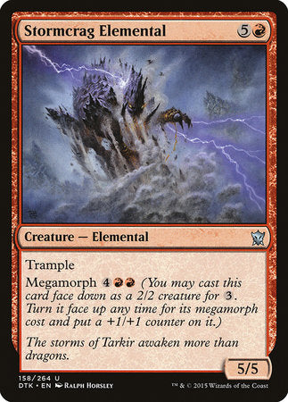 Stormcrag Elemental [Dragons of Tarkir] | Arkham Games and Comics