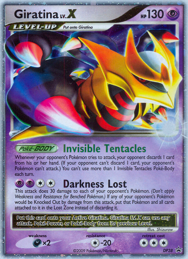 Giratina LV.X (DP38) [Diamond & Pearl: Black Star Promos] | Arkham Games and Comics