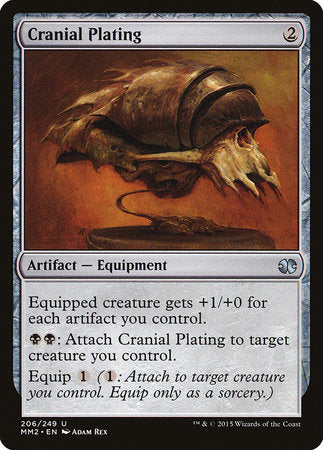 Cranial Plating [Modern Masters 2015] | Arkham Games and Comics
