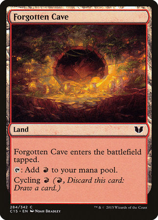 Forgotten Cave [Commander 2015] | Arkham Games and Comics