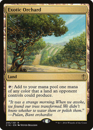 Exotic Orchard [Commander 2016] | Arkham Games and Comics