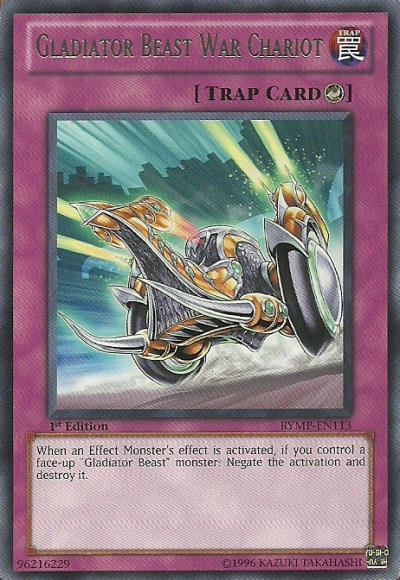 Gladiator Beast War Chariot [RYMP-EN113] Rare | Arkham Games and Comics