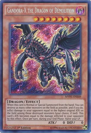 Gandora-X the Dragon of Demolition [MVP1-ENS49] Secret Rare | Arkham Games and Comics