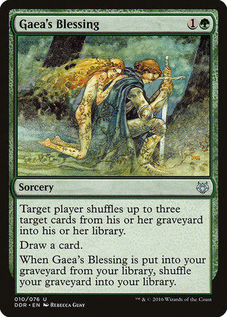 Gaea's Blessing [Duel Decks: Nissa vs. Ob Nixilis] | Arkham Games and Comics