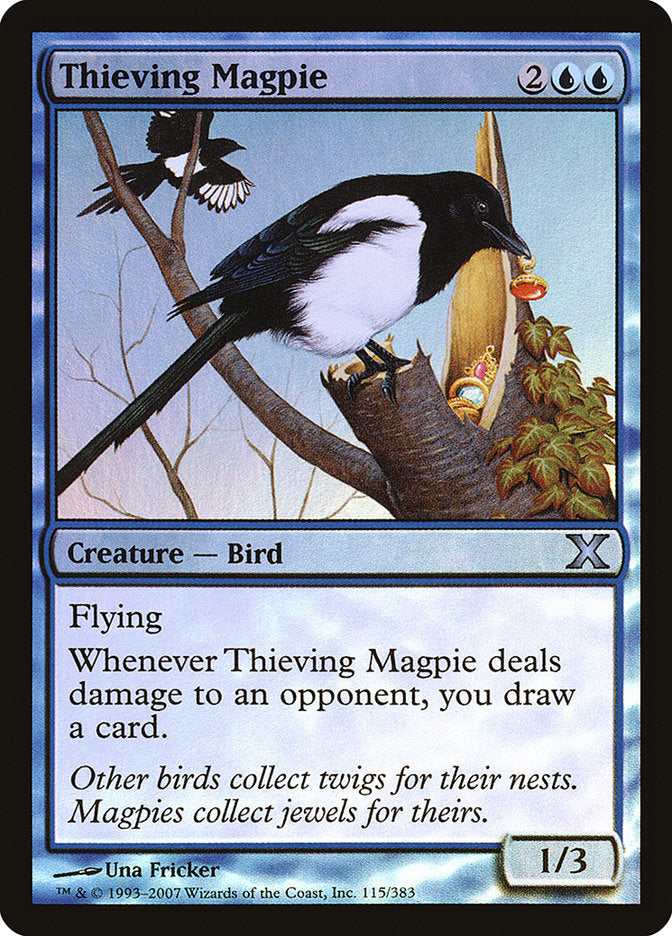 Thieving Magpie (Premium Foil) [Tenth Edition] | Arkham Games and Comics