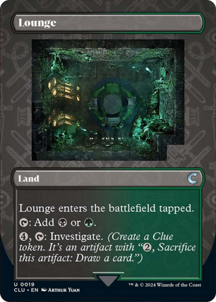 Lounge (Borderless) [Ravnica: Clue Edition] | Arkham Games and Comics