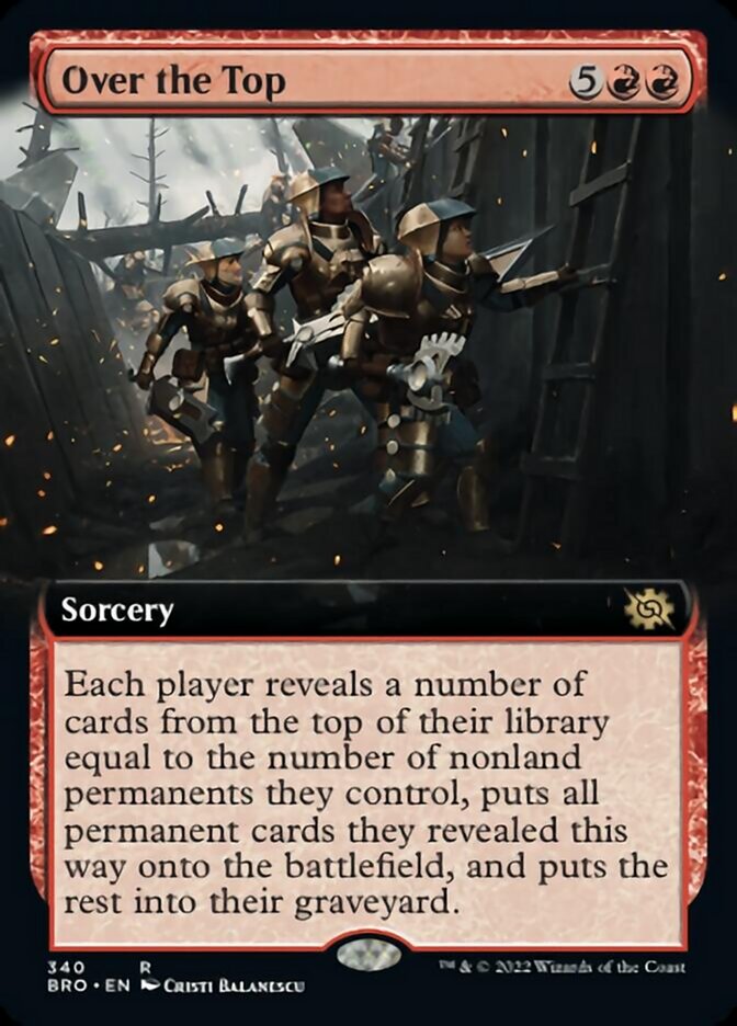 Over the Top (Extended Art) [The Brothers' War] | Arkham Games and Comics