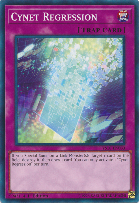 Cynet Regression [YS18-EN033] Common | Arkham Games and Comics