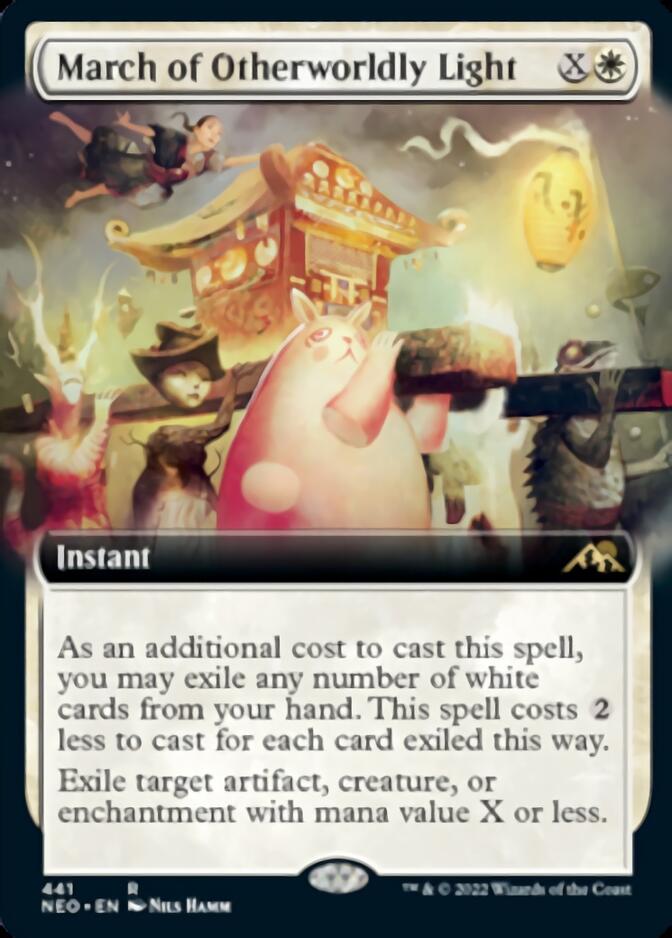 March of Otherworldly Light (Extended) [Kamigawa: Neon Dynasty] | Arkham Games and Comics