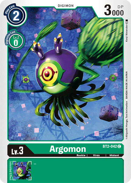 Argomon [BT2-042] [Release Special Booster Ver.1.5] | Arkham Games and Comics