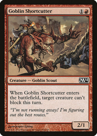 Goblin Shortcutter [Magic 2014] | Arkham Games and Comics