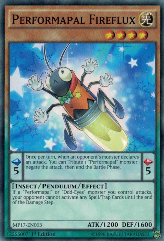 Performapal Fireflux [MP17-EN003] Common | Arkham Games and Comics