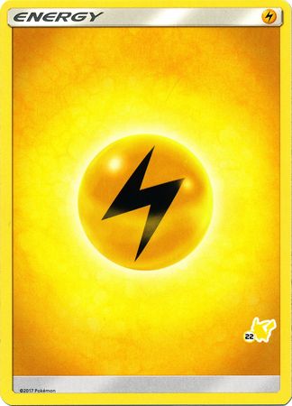 Lightning Energy (Pikachu Stamp #22) [Battle Academy 2020] | Arkham Games and Comics