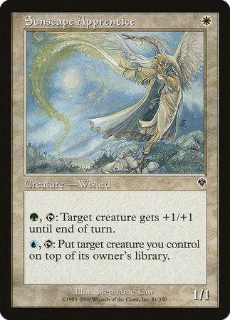 Sunscape Apprentice [Invasion] | Arkham Games and Comics