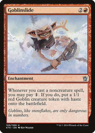 Goblinslide [Khans of Tarkir] | Arkham Games and Comics