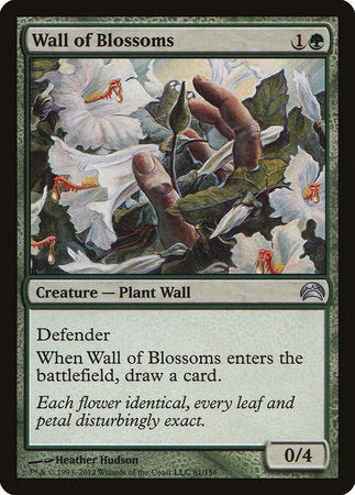 Wall of Blossoms [Planechase 2012] | Arkham Games and Comics