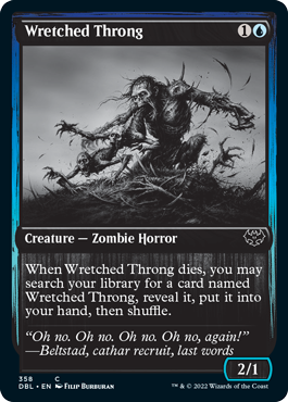 Wretched Throng [Innistrad: Double Feature] | Arkham Games and Comics