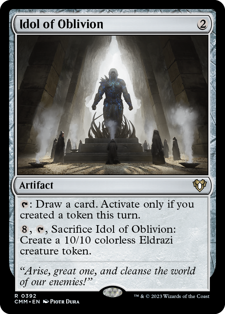 Idol of Oblivion [Commander Masters] | Arkham Games and Comics