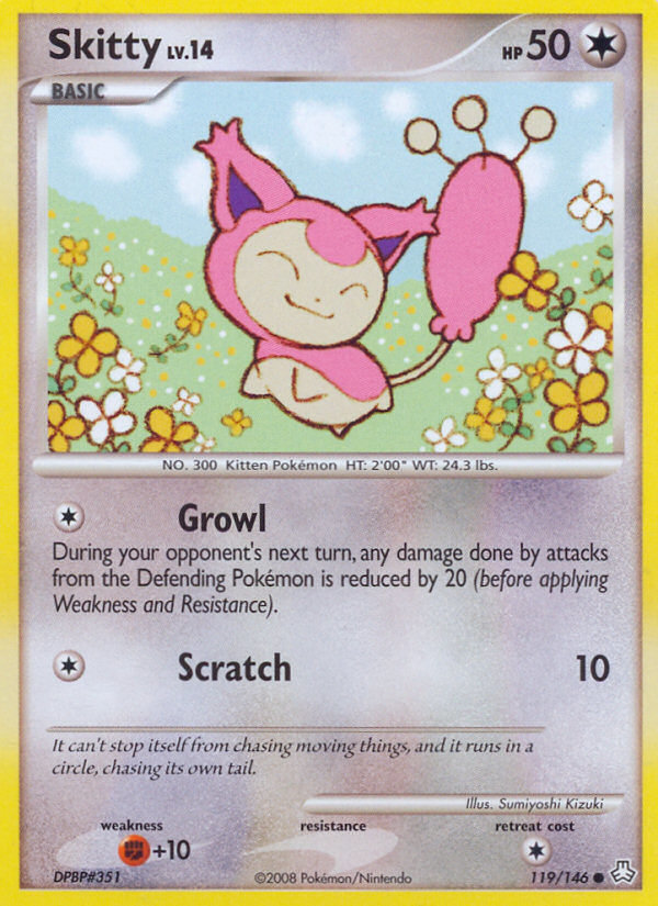 Skitty (119/146) [Diamond & Pearl: Legends Awakened] | Arkham Games and Comics