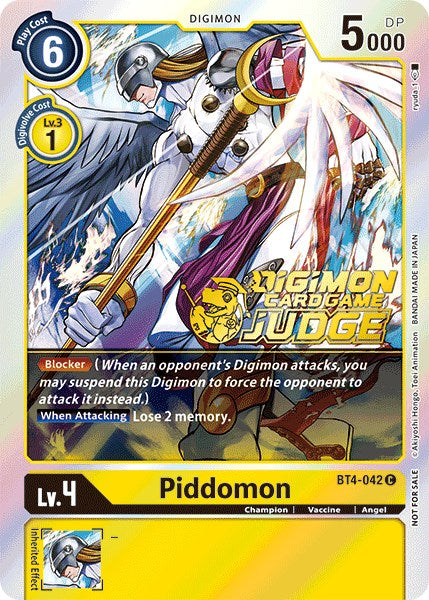 Piddomon [BT4-042] (Judge Pack 1) [Great Legend Promos] | Arkham Games and Comics