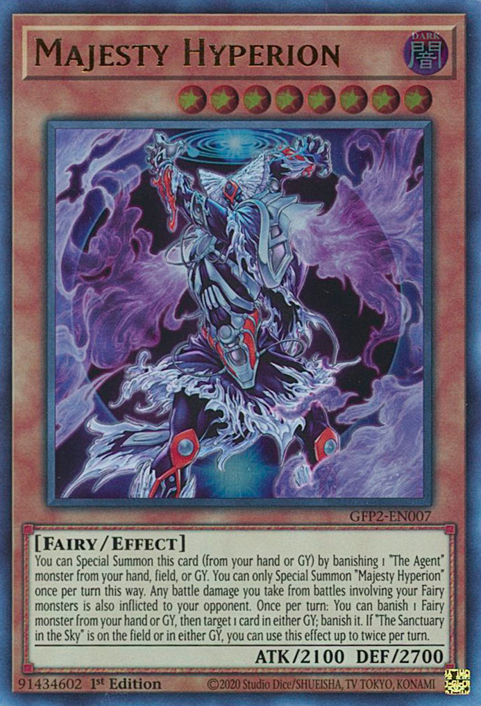 Majesty Hyperion [GFP2-EN007] Ultra Rare | Arkham Games and Comics