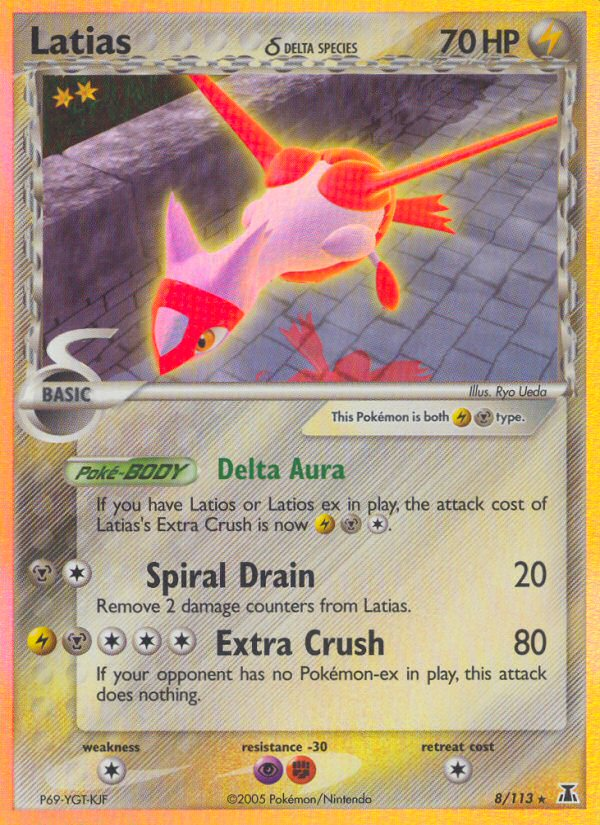 Latias (8/113) (Delta Species) [EX: Delta Species] | Arkham Games and Comics