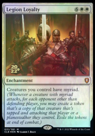 Legion Loyalty [Commander Legends: Battle for Baldur's Gate Prerelease Promos] | Arkham Games and Comics