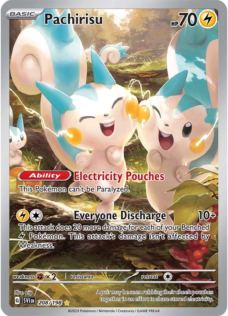 Pachirisu (208/198) [Scarlet & Violet: Base Set] | Arkham Games and Comics