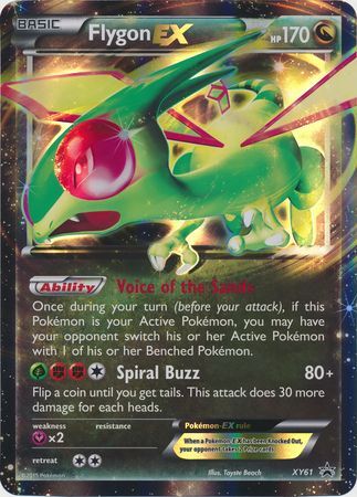 Flygon EX (XY61) (Jumbo Card) [XY: Black Star Promos] | Arkham Games and Comics