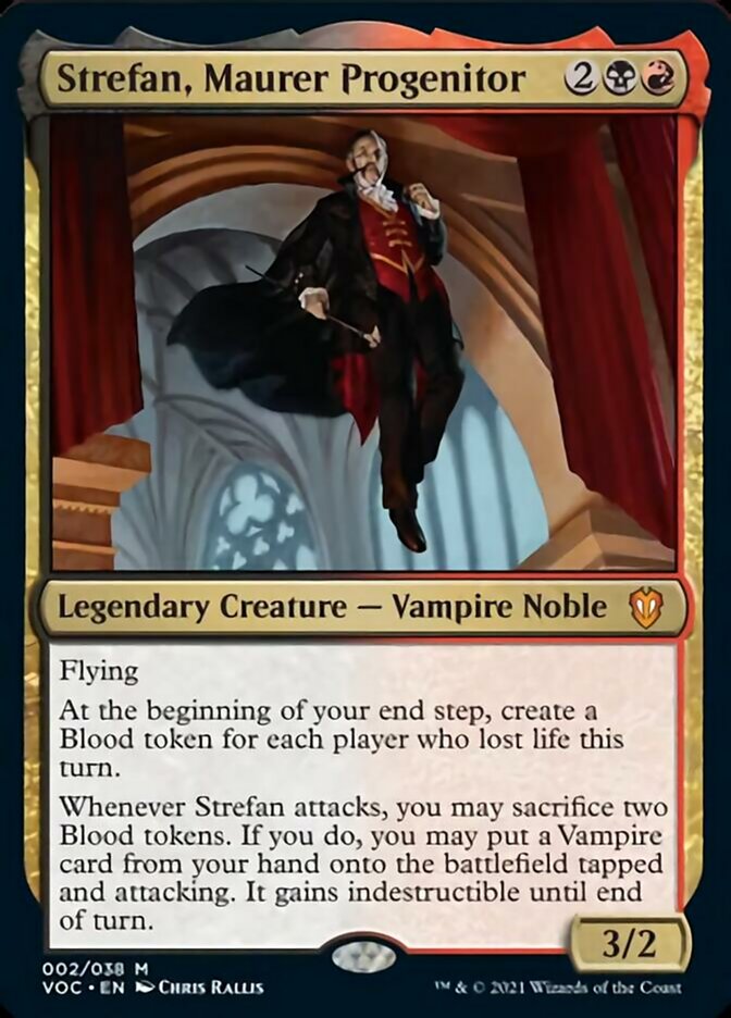 Strefan, Maurer Progenitor (Display Commander) [Innistrad: Crimson Vow Commander] | Arkham Games and Comics