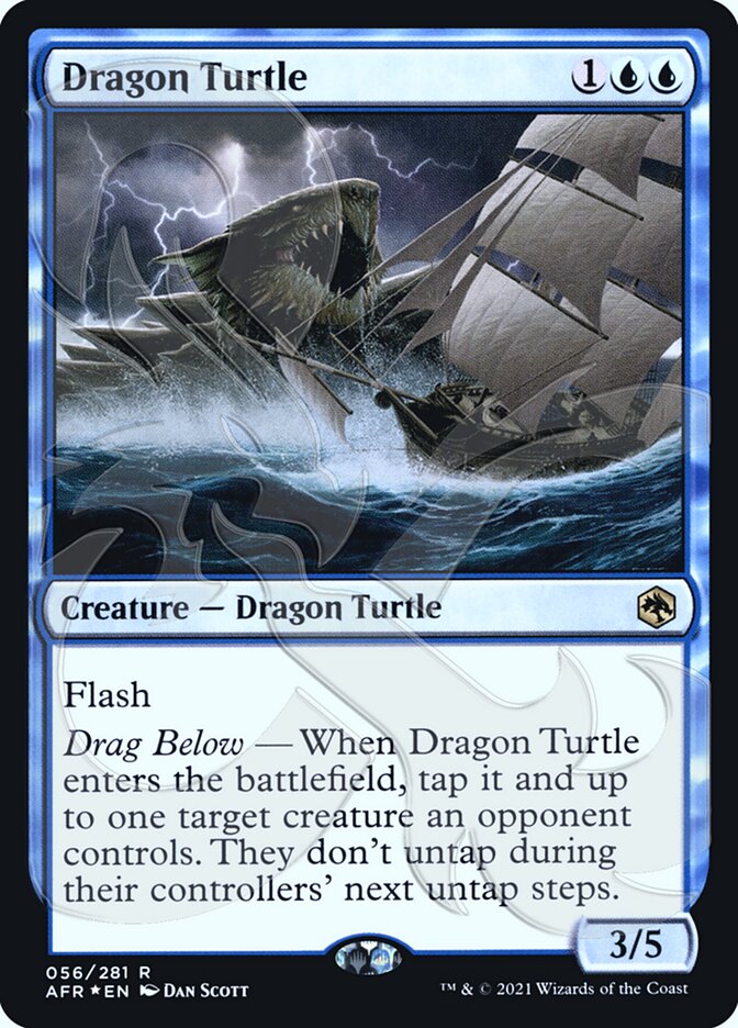 Dragon Turtle (Ampersand Promo) [Dungeons & Dragons: Adventures in the Forgotten Realms Promos] | Arkham Games and Comics