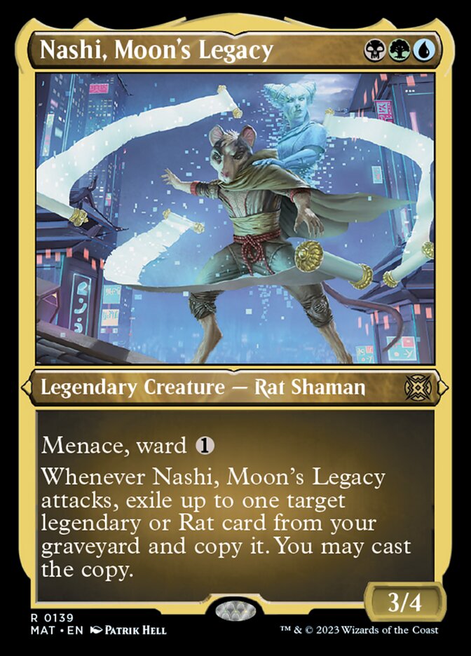 Nashi, Moon's Legacy (Foil Etched) [March of the Machine: The Aftermath] | Arkham Games and Comics