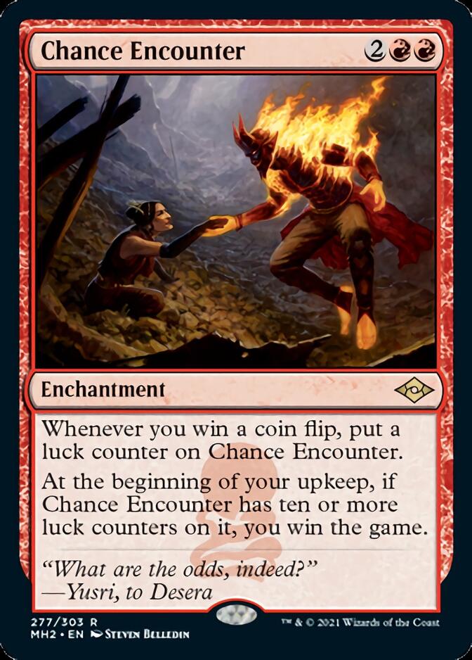 Chance Encounter (Foil Etched) [Modern Horizons 2] | Arkham Games and Comics