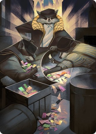 Masked Bandits Art Card [Streets of New Capenna Art Series] | Arkham Games and Comics