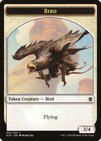 Bird Token [Khans of Tarkir Tokens] | Arkham Games and Comics