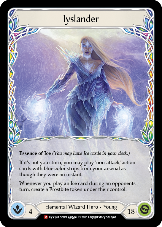 Iyslander [EVR120] (Everfest)  1st Edition Rainbow Foil | Arkham Games and Comics