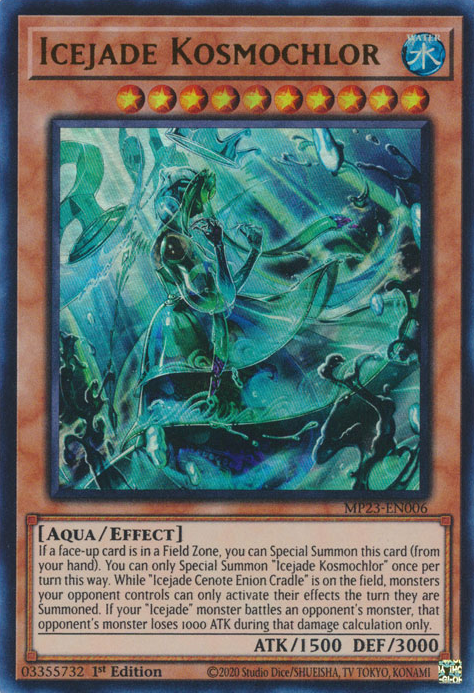 Icejade Kosmochlor [MP23-EN006] Ultra Rare | Arkham Games and Comics