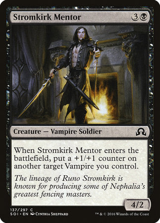 Stromkirk Mentor [Shadows over Innistrad] | Arkham Games and Comics