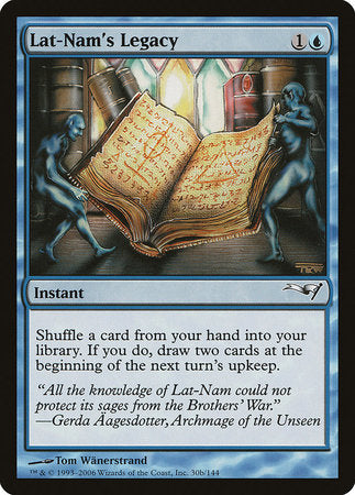 Lat-Nam's Legacy [Coldsnap Theme Decks] | Arkham Games and Comics