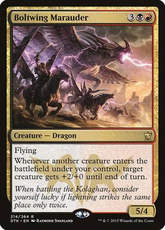 Boltwing Marauder [Dragons of Tarkir] | Arkham Games and Comics