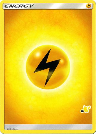 Lightning Energy (Pikachu Stamp #48) [Battle Academy 2020] | Arkham Games and Comics