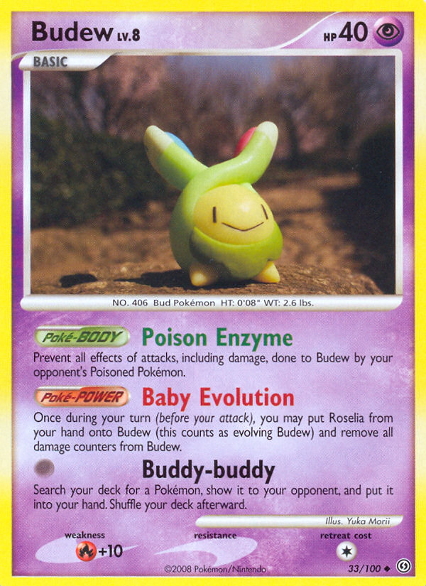 Budew (33/100) [Diamond & Pearl: Stormfront] | Arkham Games and Comics