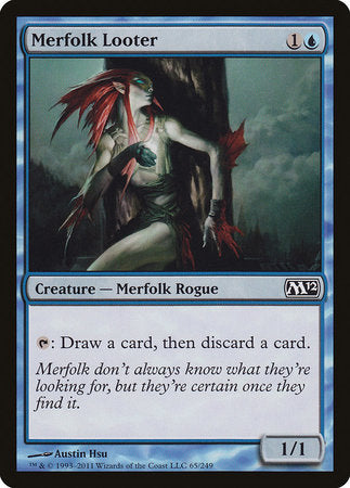 Merfolk Looter [Magic 2012] | Arkham Games and Comics