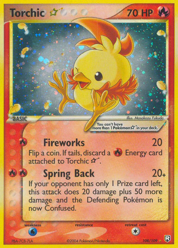 Torchic Star (108/109) [EX: Team Rocket Returns] | Arkham Games and Comics