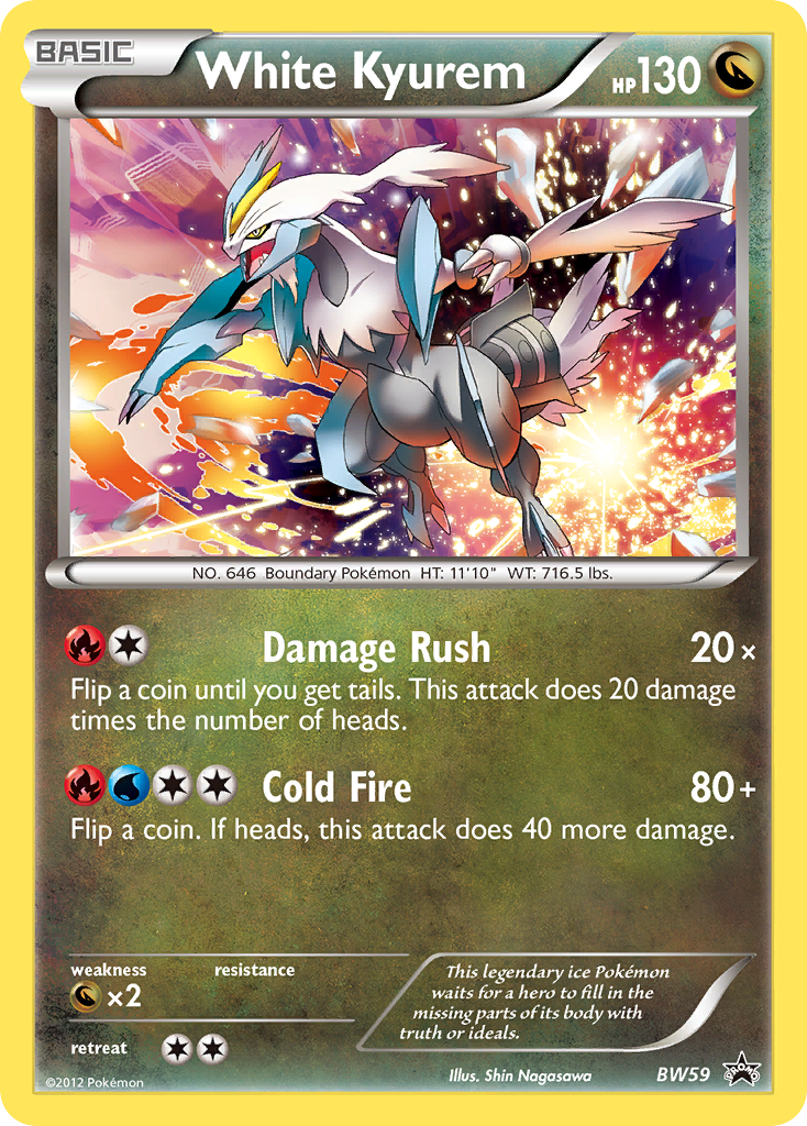 White Kyurem (BW59) [Black & White: Black Star Promos] | Arkham Games and Comics