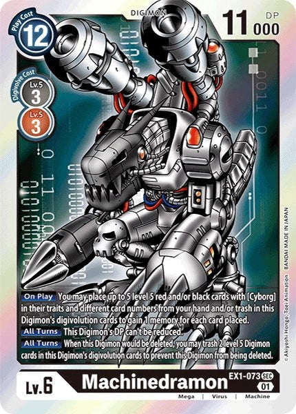 Machinedramon [EX1-073] [Revision Pack Cards] | Arkham Games and Comics