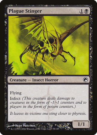 Plague Stinger [Scars of Mirrodin] | Arkham Games and Comics