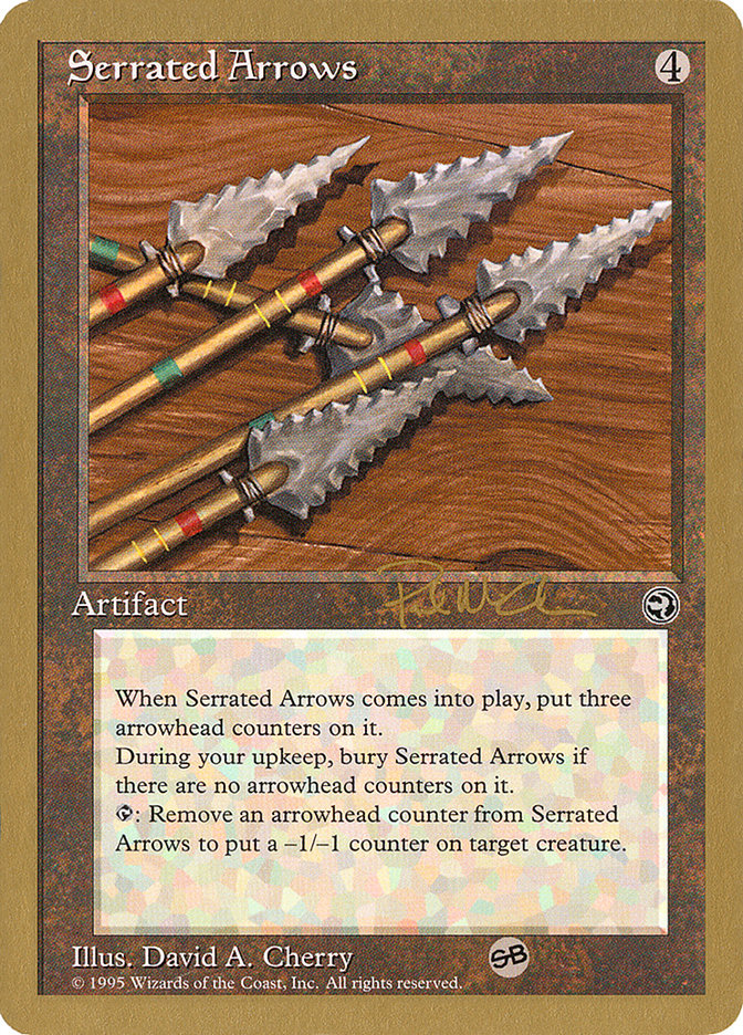 Serrated Arrows (Paul McCabe) (SB) [World Championship Decks 1997] | Arkham Games and Comics