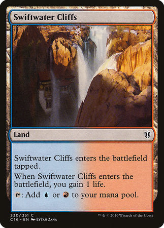 Swiftwater Cliffs [Commander 2016] | Arkham Games and Comics